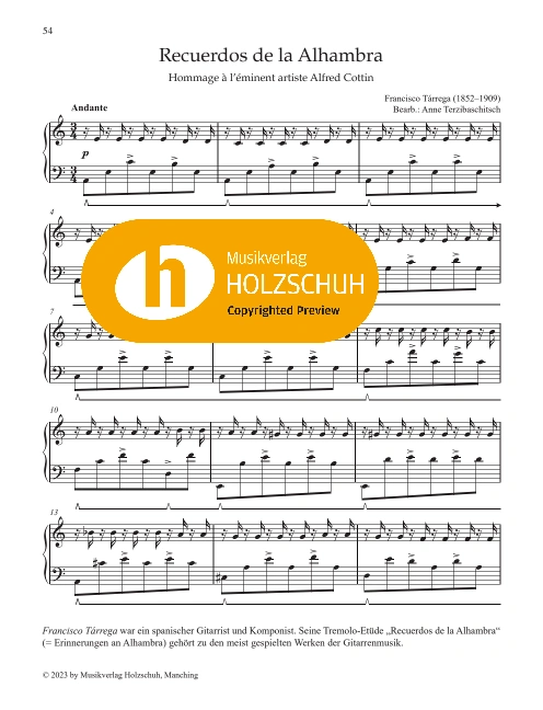 Recuerdos de la Alhambra